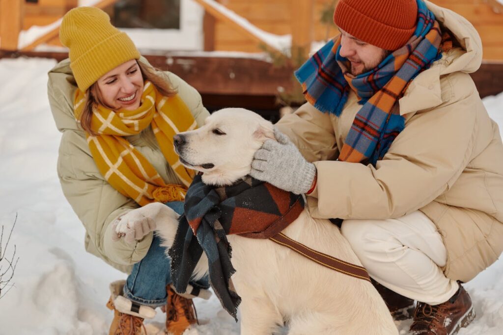 Labrador Retriever and Family